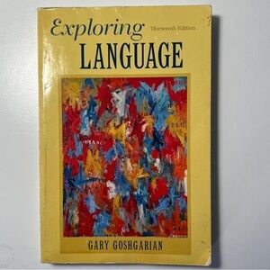 Exploring Language by Gary Goshgarian